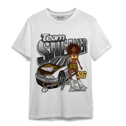 Sail 4s T Shirt Match Team Sneaker Girl - NastyJamz