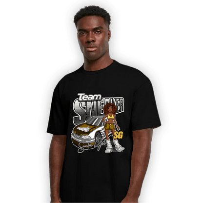 Sail 4s T Shirt Match Team Sneaker Girl - NastyJamz