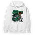 Lucky Green 5s Hoodie Match Team Sneaker Girl - NastyJamz