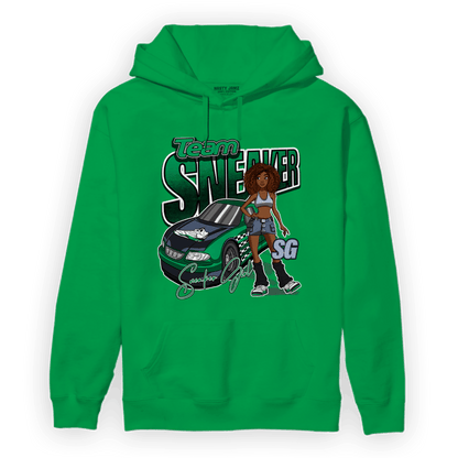 Lucky Green 5s Hoodie Match Team Sneaker Girl - NastyJamz