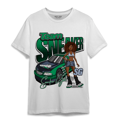 Lucky Green 5s T Shirt Match Team Sneaker Girl - NastyJamz