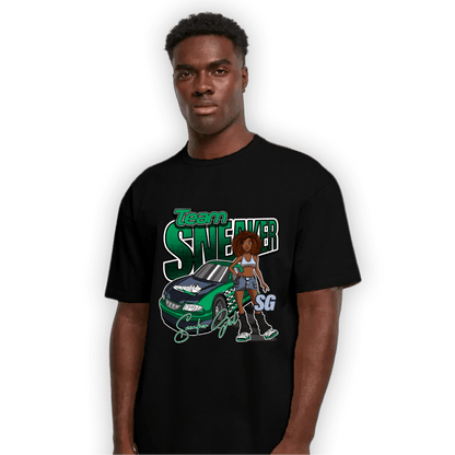 Lucky Green 5s T Shirt Match Team Sneaker Girl - NastyJamz