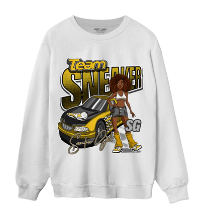 Yellow Ochre 6s Sweatshirt Match Team Sneaker Girl - NastyJamz