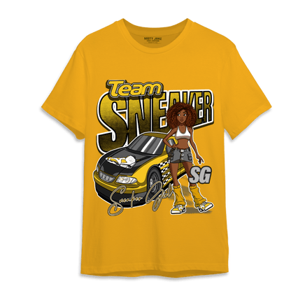 Yellow Ochre 6s T Shirt Match Team Sneaker Girl - NastyJamz