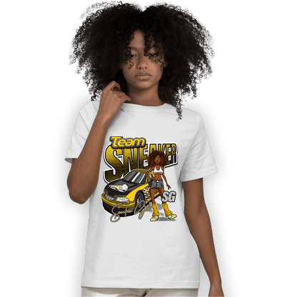 Yellow Ochre 6s T Shirt Match Team Sneaker Girl - NastyJamz