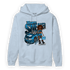 Powder Blue 9s Hoodie Match Team Sneaker Girl - NastyJamz