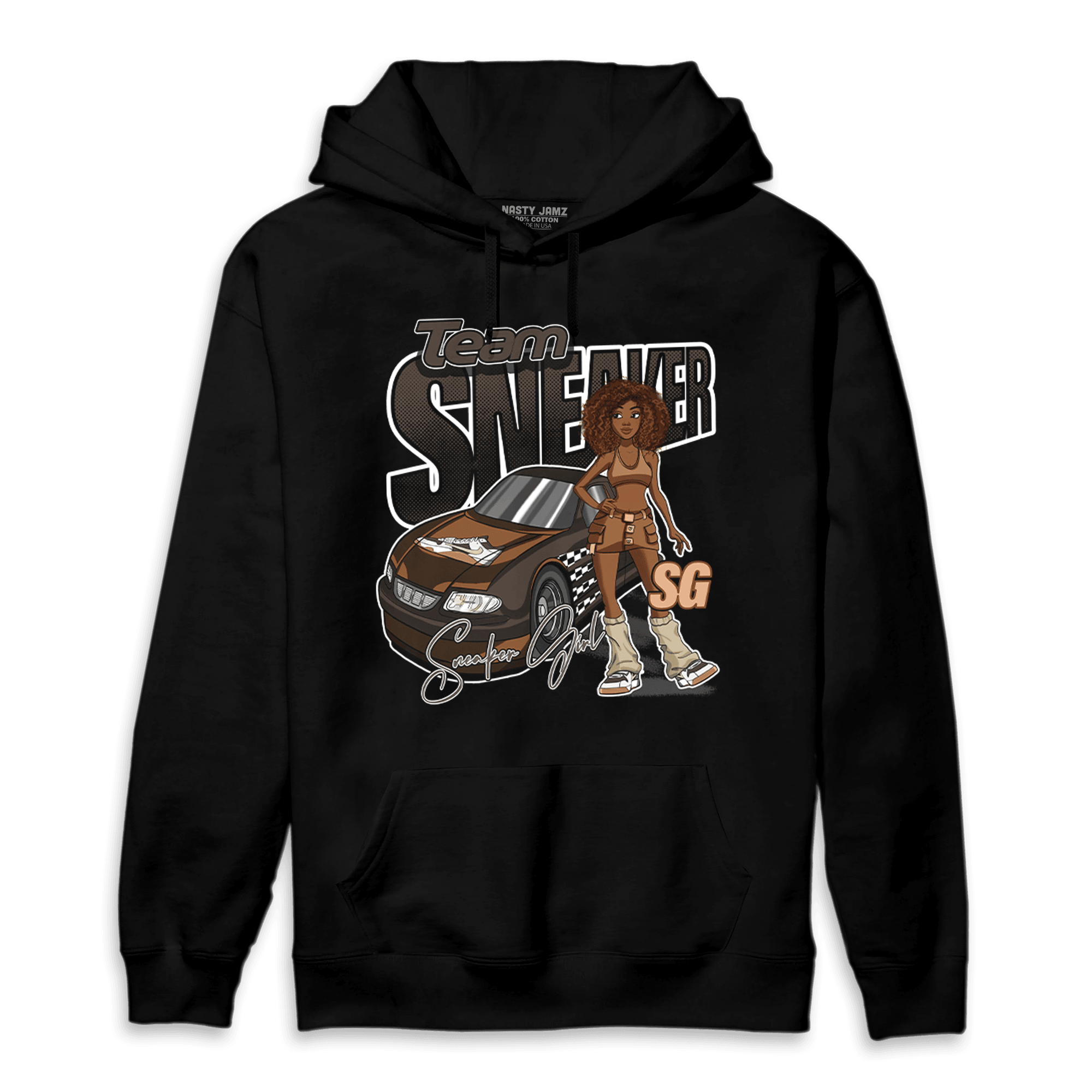 Jumpman Jack Hoodie Match Team Sneaker Girl - NastyJamz