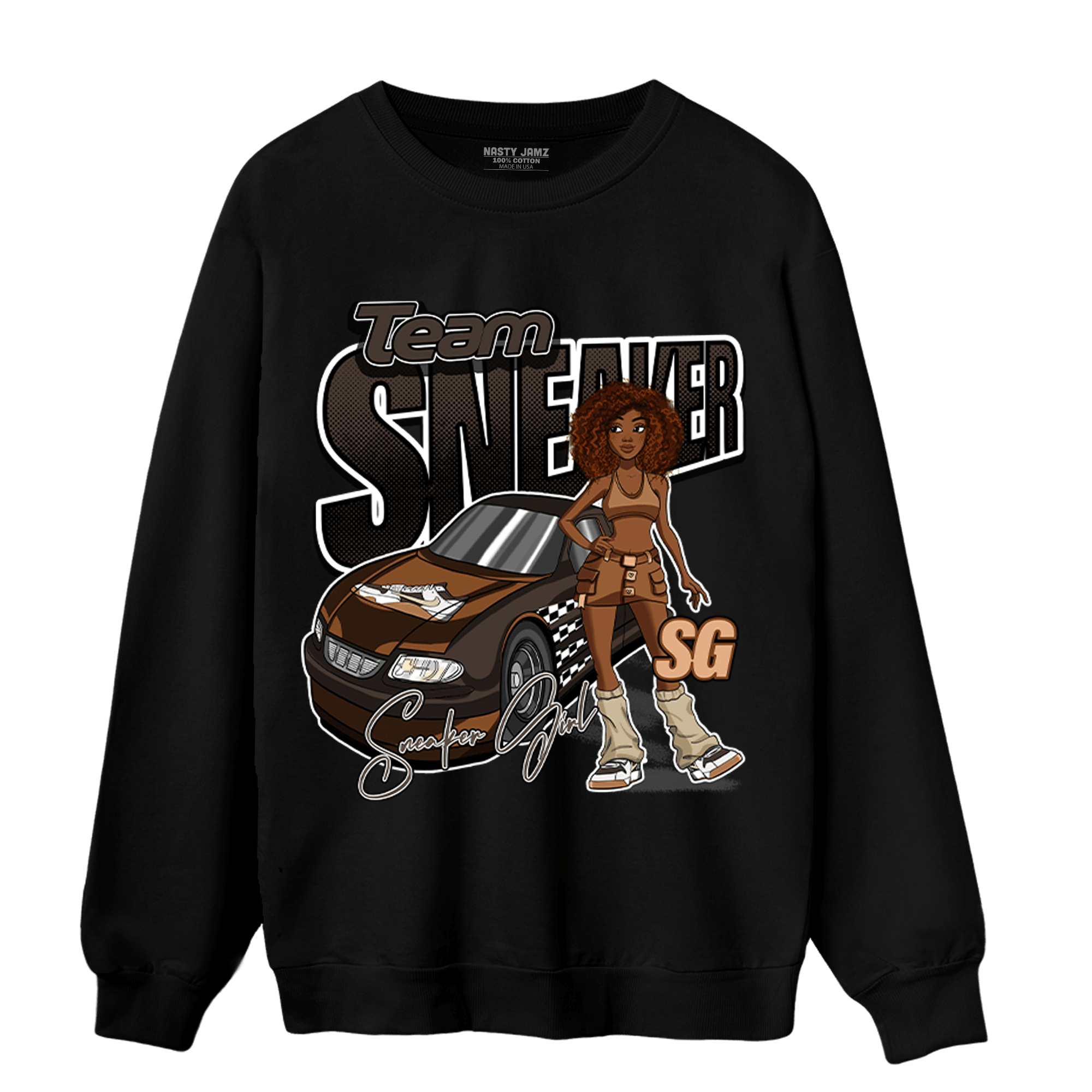 Jumpman Jack Sweatshirt Match Team Sneaker Girl - NastyJamz