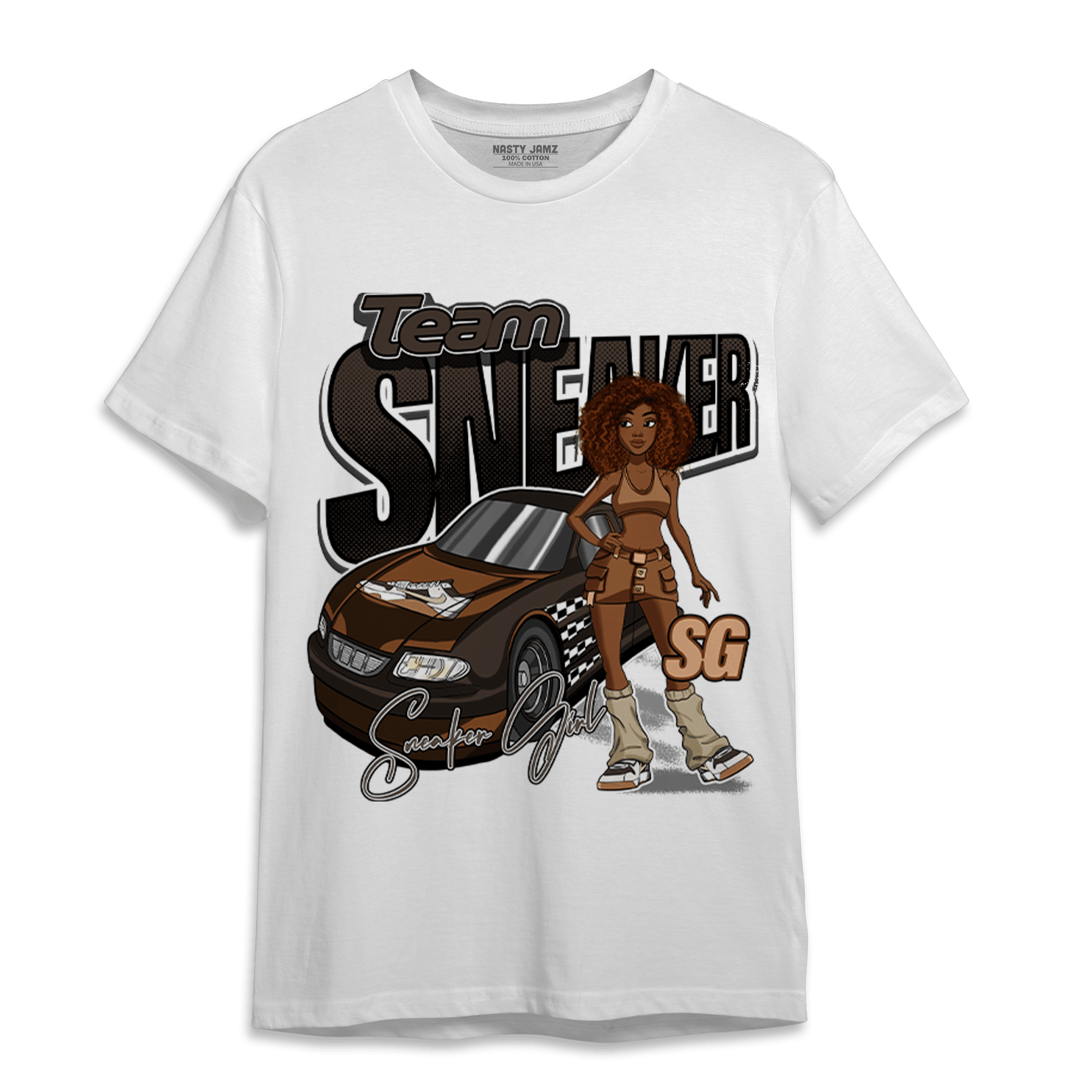 Jumpman Jack T Shirt Match Team Sneaker Girl - NastyJamz