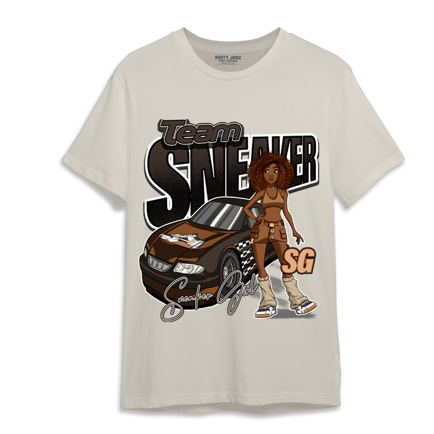 Jumpman Jack T Shirt Match Team Sneaker Girl - NastyJamz