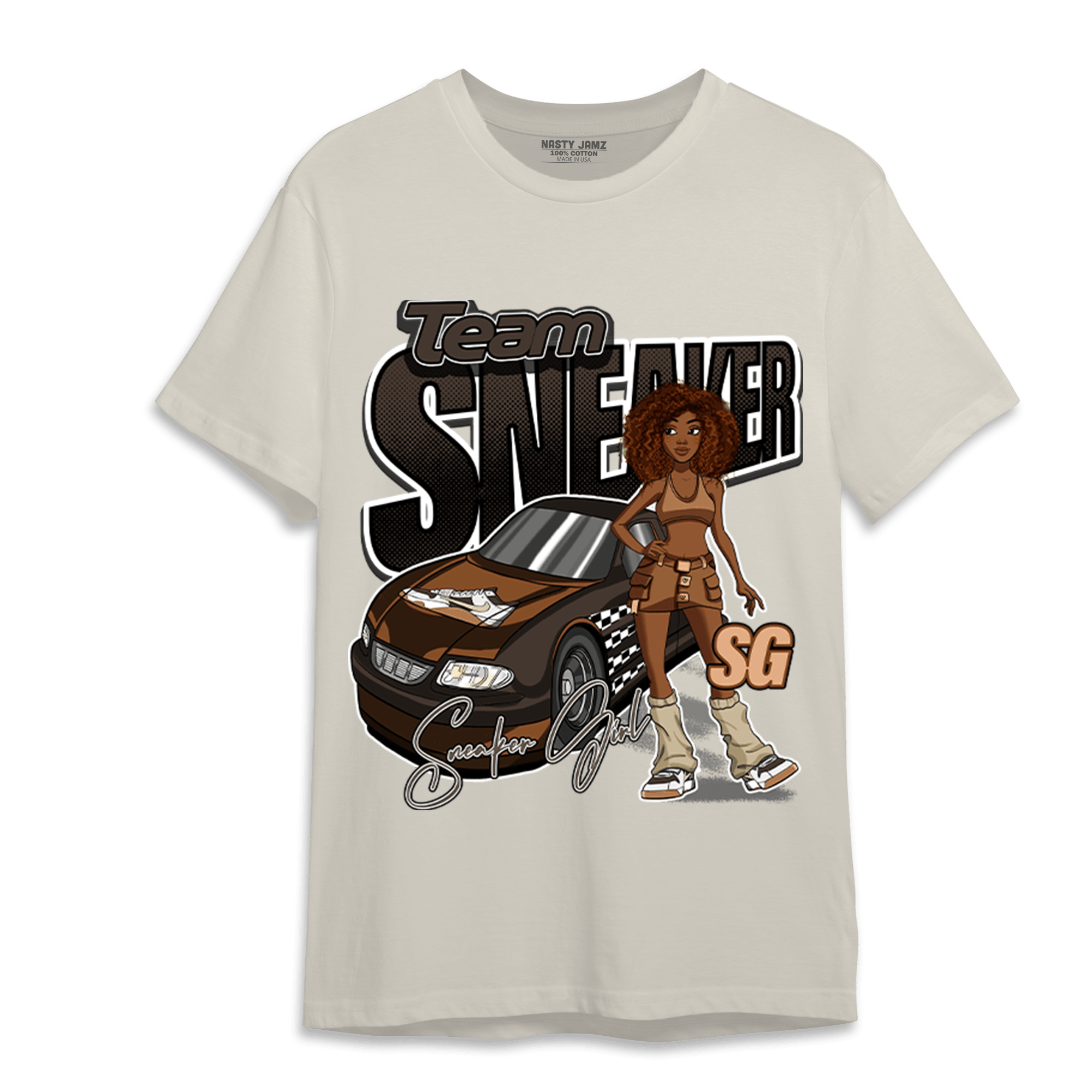 Jumpman Jack T Shirt Match Team Sneaker Girl - NastyJamz