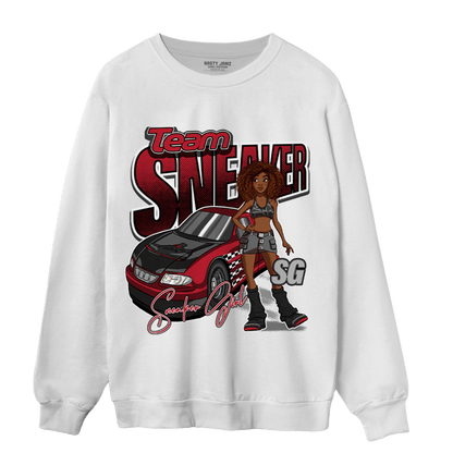 Spizike Low Bred Sweatshirt Match Team Sneaker Girl - NastyJamz