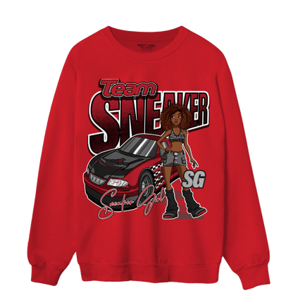 Spizike Low Bred Sweatshirt Match Team Sneaker Girl - NastyJamz