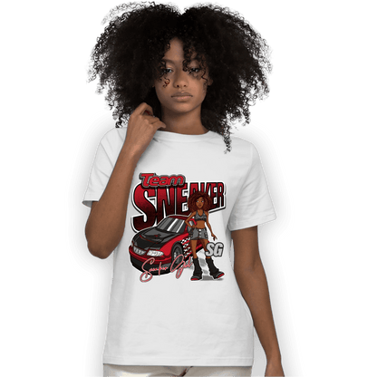 Spizike Low Bred T Shirt Match Team Sneaker Girl - NastyJamz