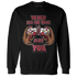 High 85 Metallic Burgundy 1s Sweatshirt Match The Game Changer - NastyJamz