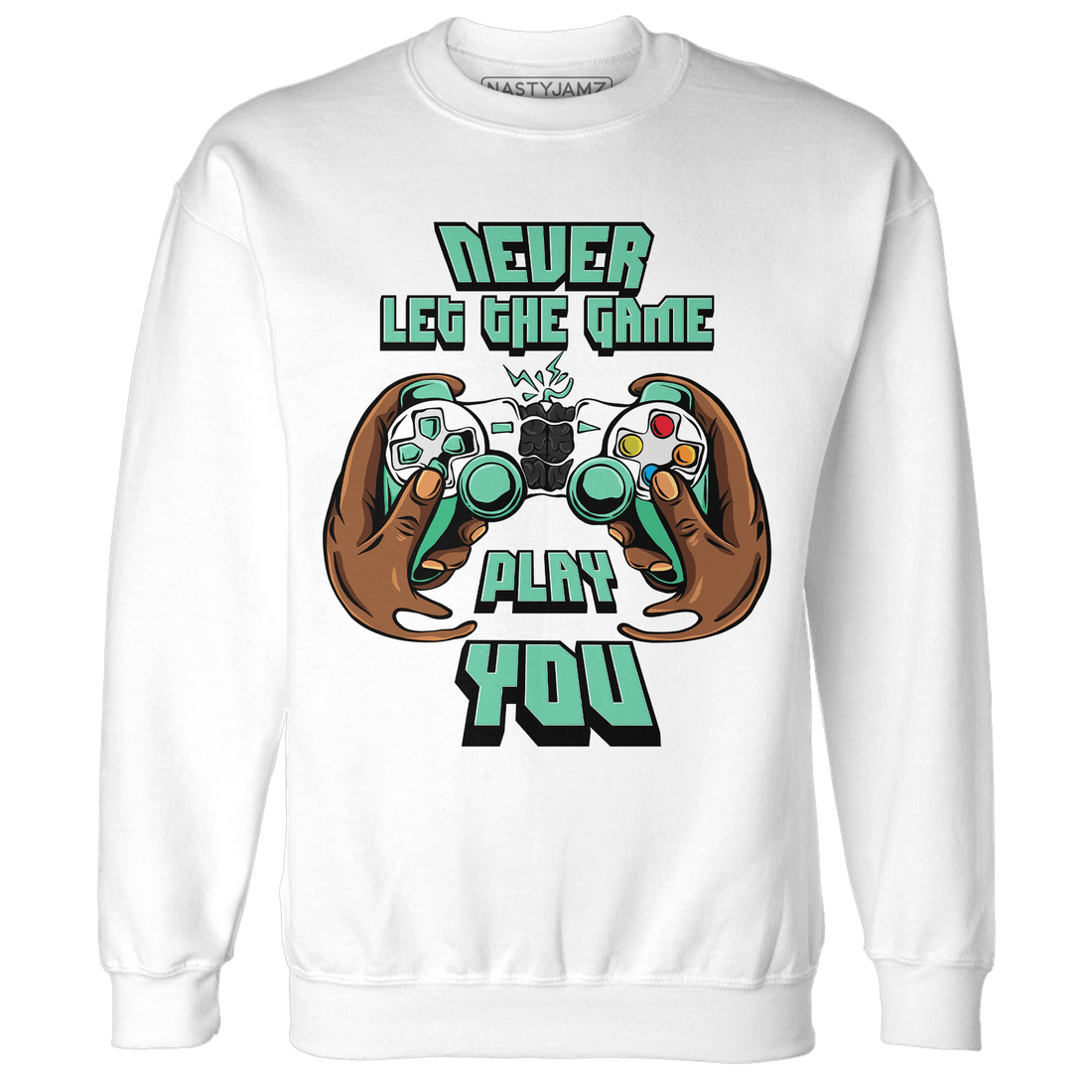 High OG Green Glow 1s Sweatshirt Match The Game Changer - NastyJamz