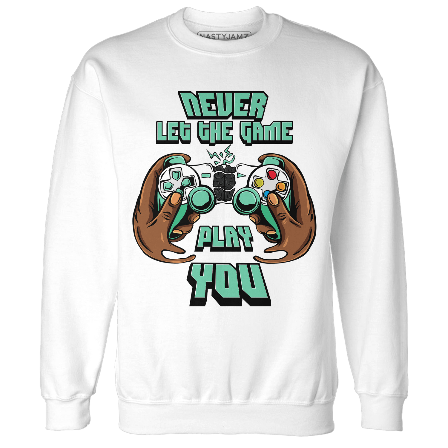 High OG Green Glow 1s Sweatshirt Match The Game Changer - NastyJamz