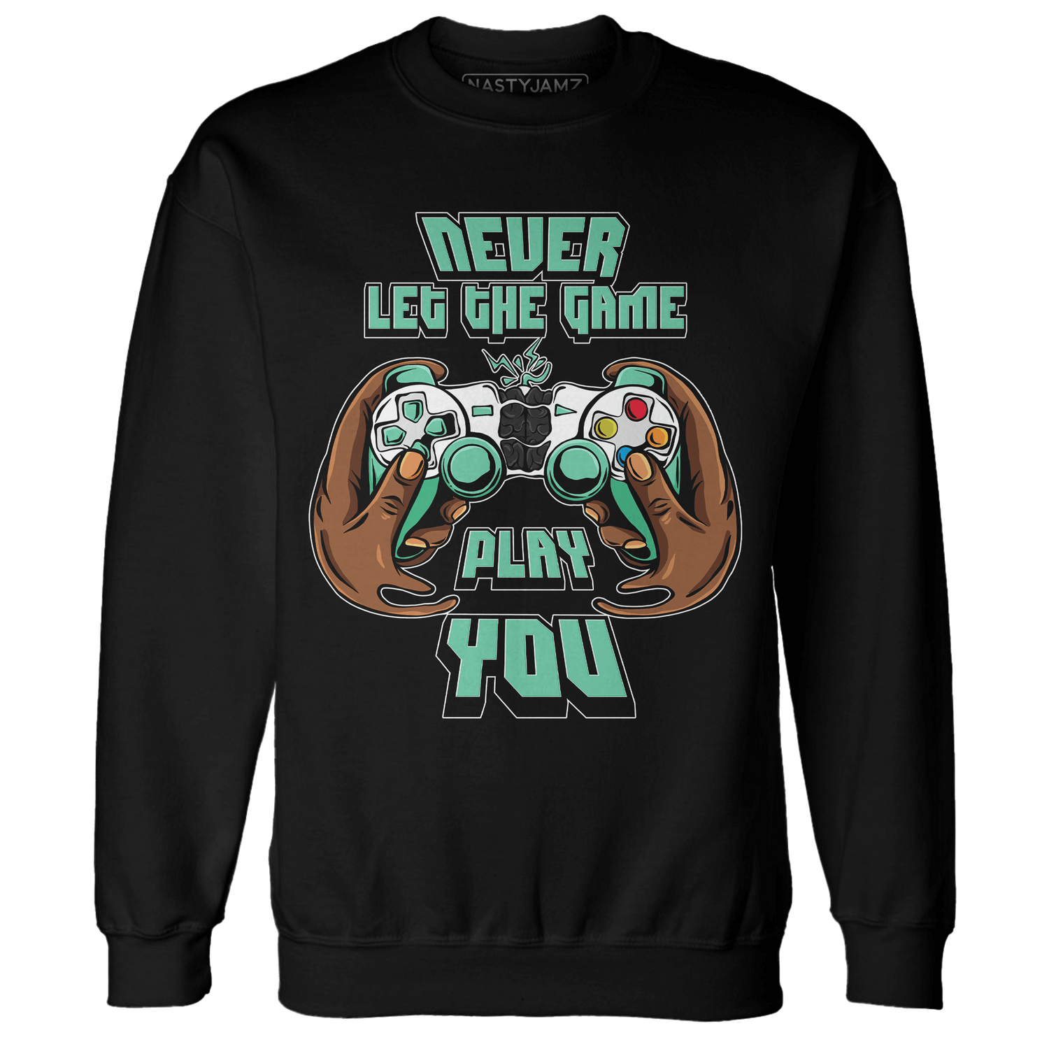 High OG Green Glow 1s Sweatshirt Match The Game Changer - NastyJamz