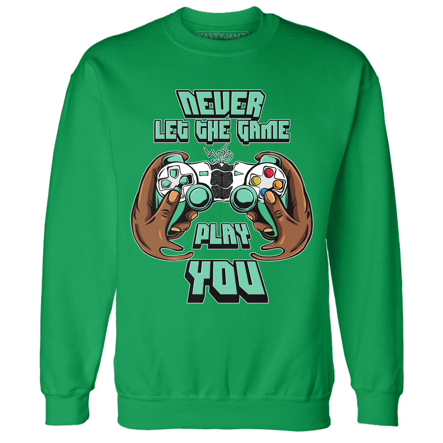 High OG Green Glow 1s Sweatshirt Match The Game Changer - NastyJamz