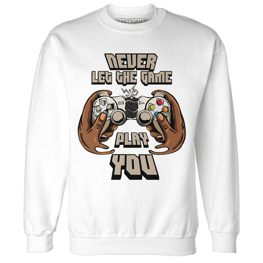 Latte 1s Sweatshirt Match The Game Changer - NastyJamz