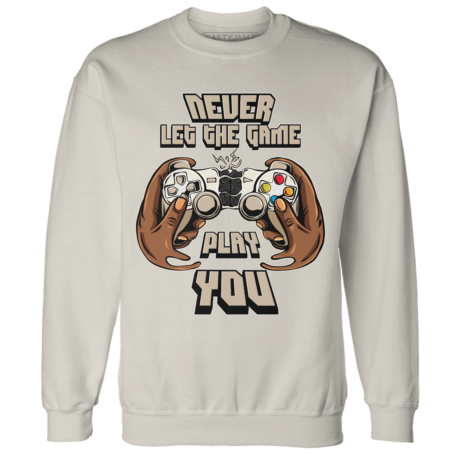 Latte 1s Sweatshirt Match The Game Changer - NastyJamz