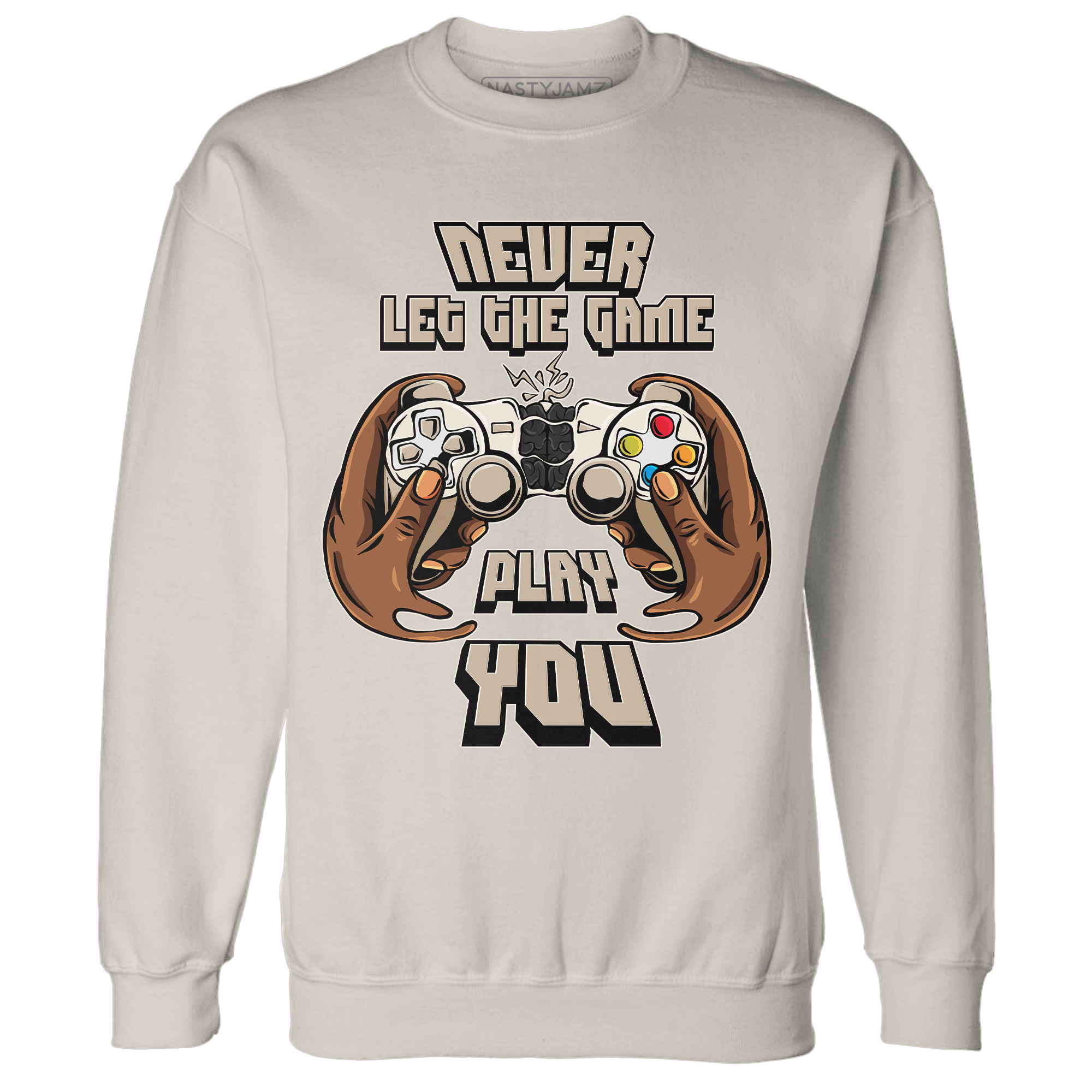 Latte 1s Sweatshirt Match The Game Changer - NastyJamz