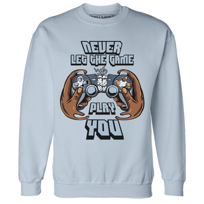 Mid Diffused Blue Grey 1s Sweatshirt Match The Game Changer - NastyJamz