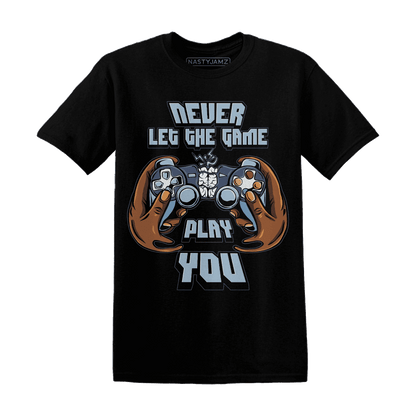 Mid Diffused Blue Grey 1s T Shirt Match The Game Changer - NastyJamz