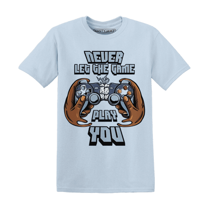 Mid Diffused Blue Grey 1s T Shirt Match The Game Changer - NastyJamz
