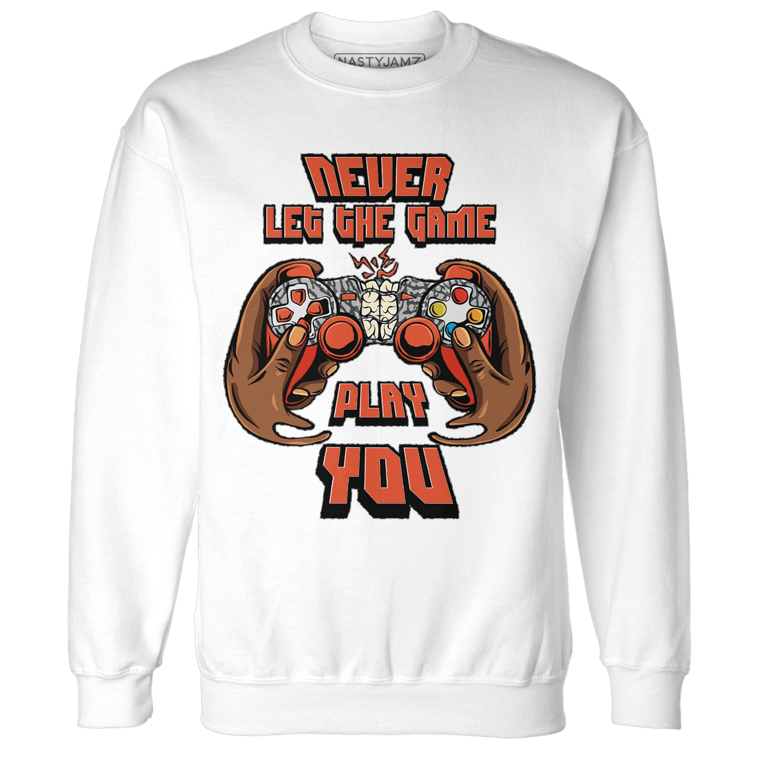Georgia Peach 3s Sweatshirt Match The Game Changer - NastyJamz