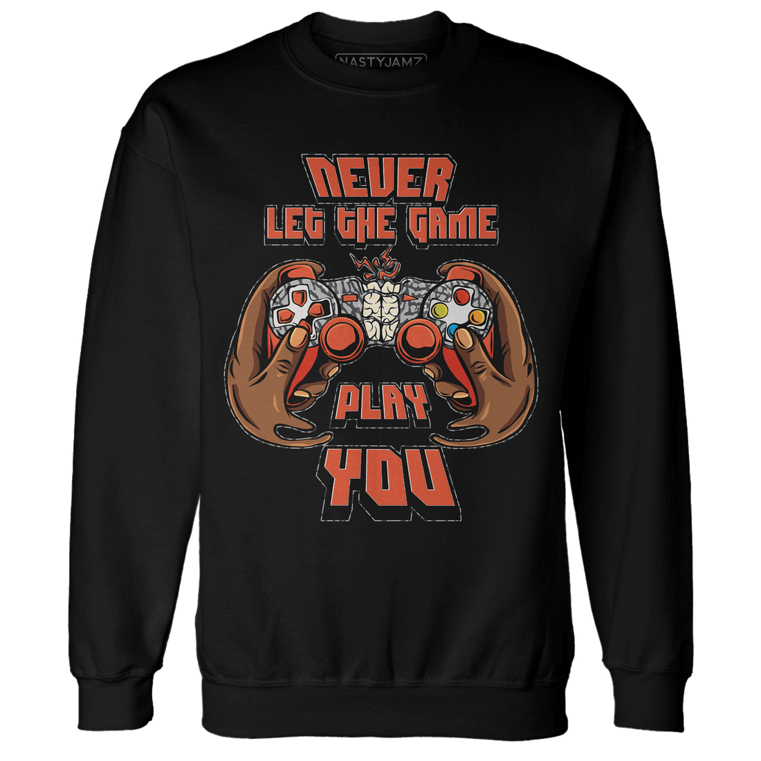 Georgia Peach 3s Sweatshirt Match The Game Changer - NastyJamz