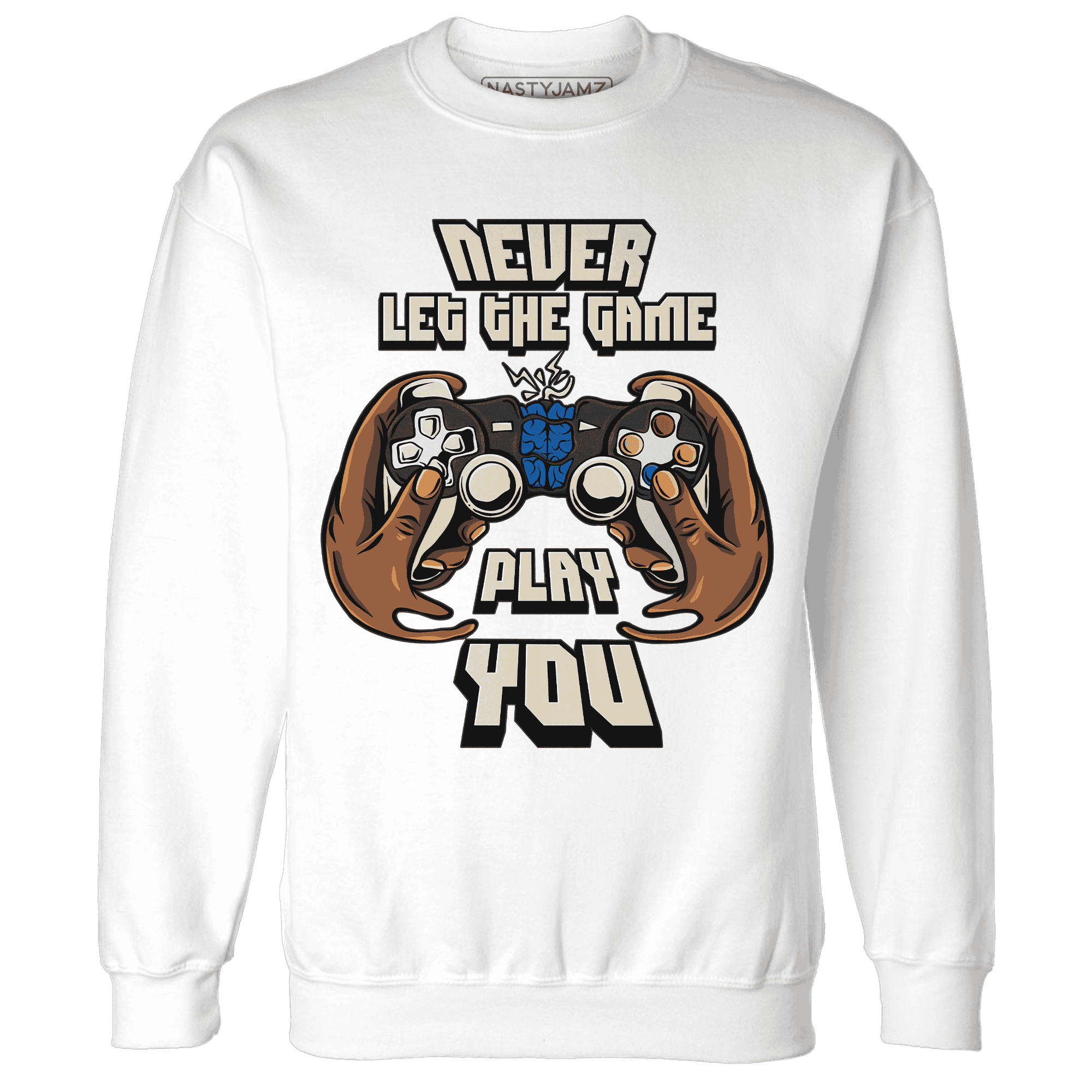 Quaiii 54 3s Sweatshirt Match The Game Changer - NastyJamz