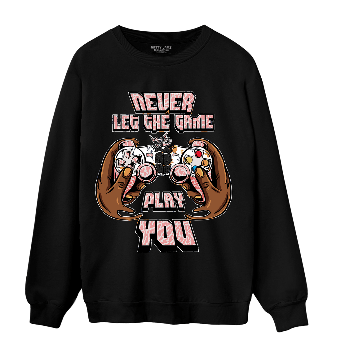 Red Stardust 3s Sweatshirt Match The Game Changer - NastyJamz