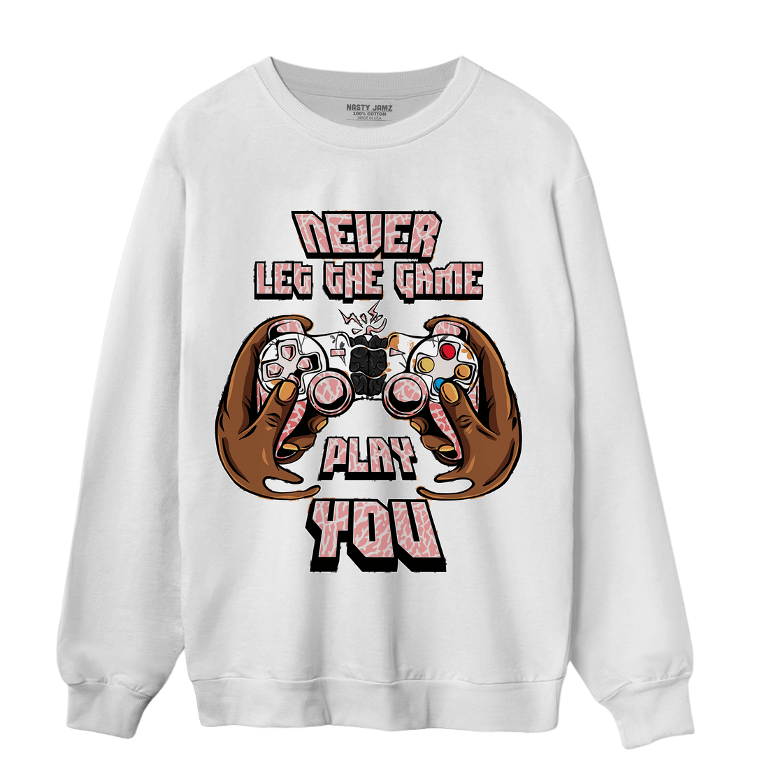 Red Stardust 3s Sweatshirt Match The Game Changer - NastyJamz