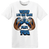 Industrial Blue 4s T Shirt Match The Game Changer - NastyJamz