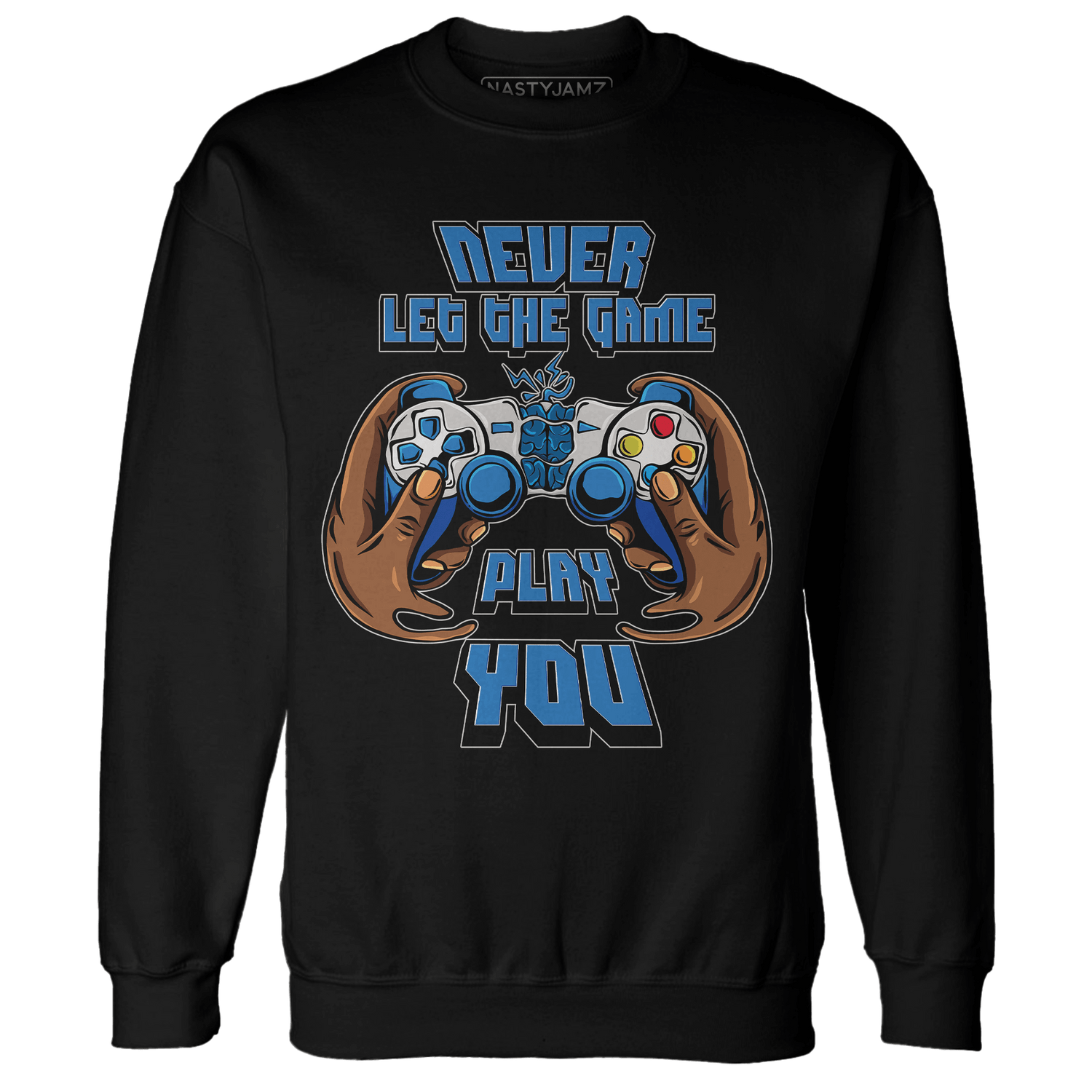 Industrial Blue 4s Sweatshirt Match The Game Changer - NastyJamz