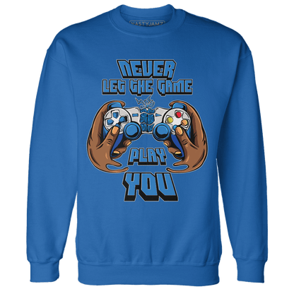 Industrial Blue 4s Sweatshirt Match The Game Changer - NastyJamz