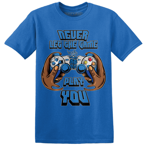 Industrial-Blue-4s-T-Shirt-Match-The-Game-Changer