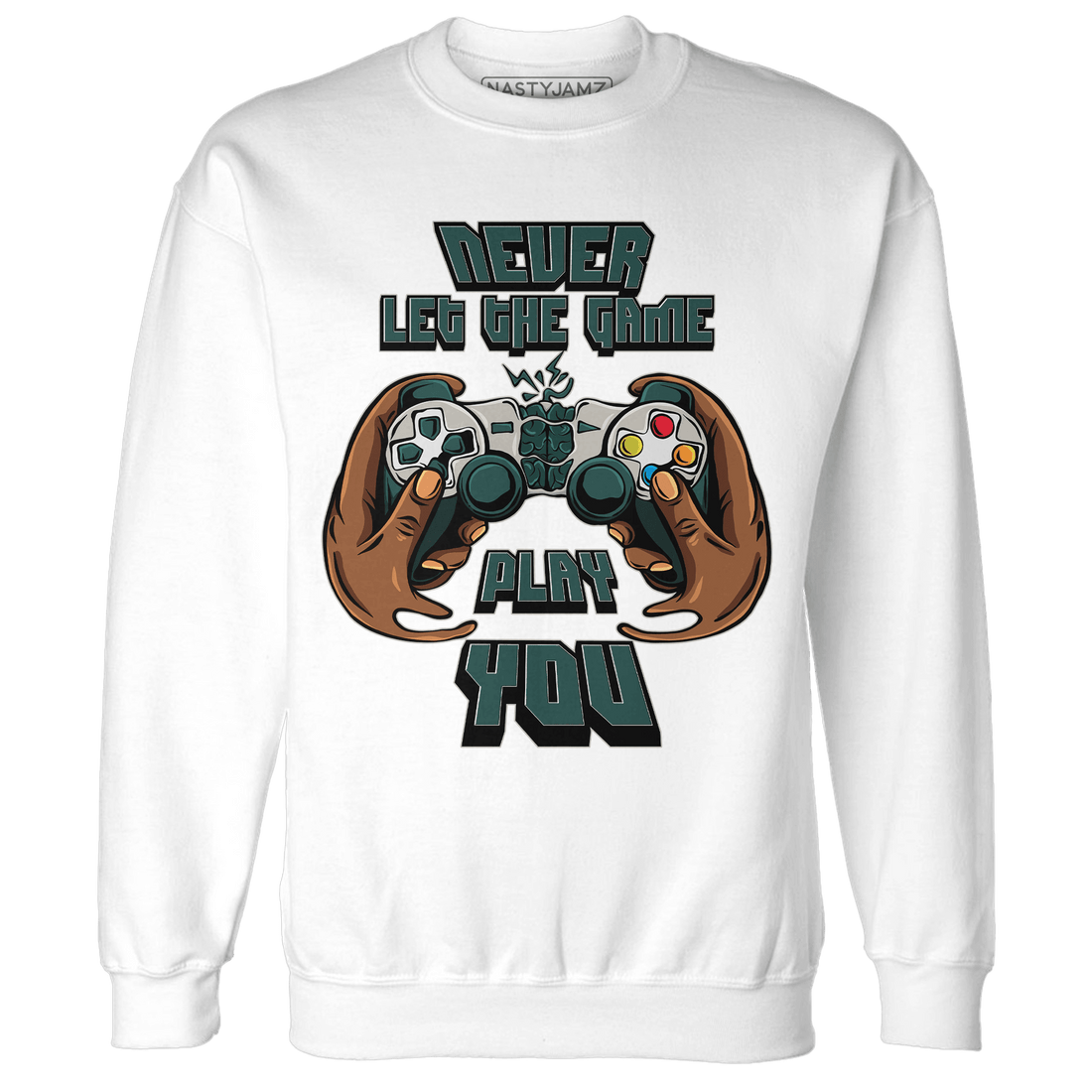 Oxidized Green 4s Sweatshirt Match The Game Changer - NastyJamz