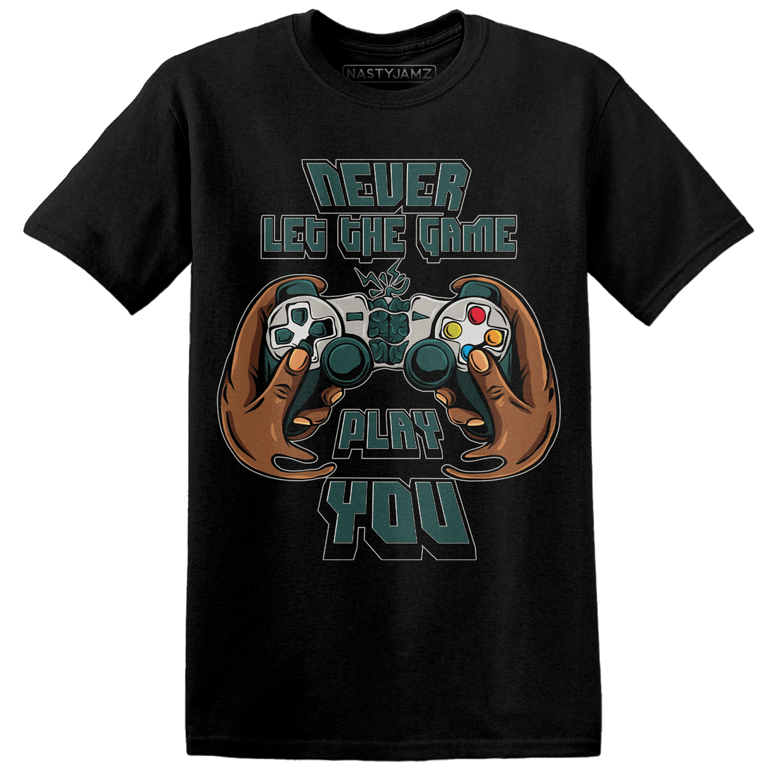 Oxidized Green 4s T Shirt Match The Game Changer - NastyJamz