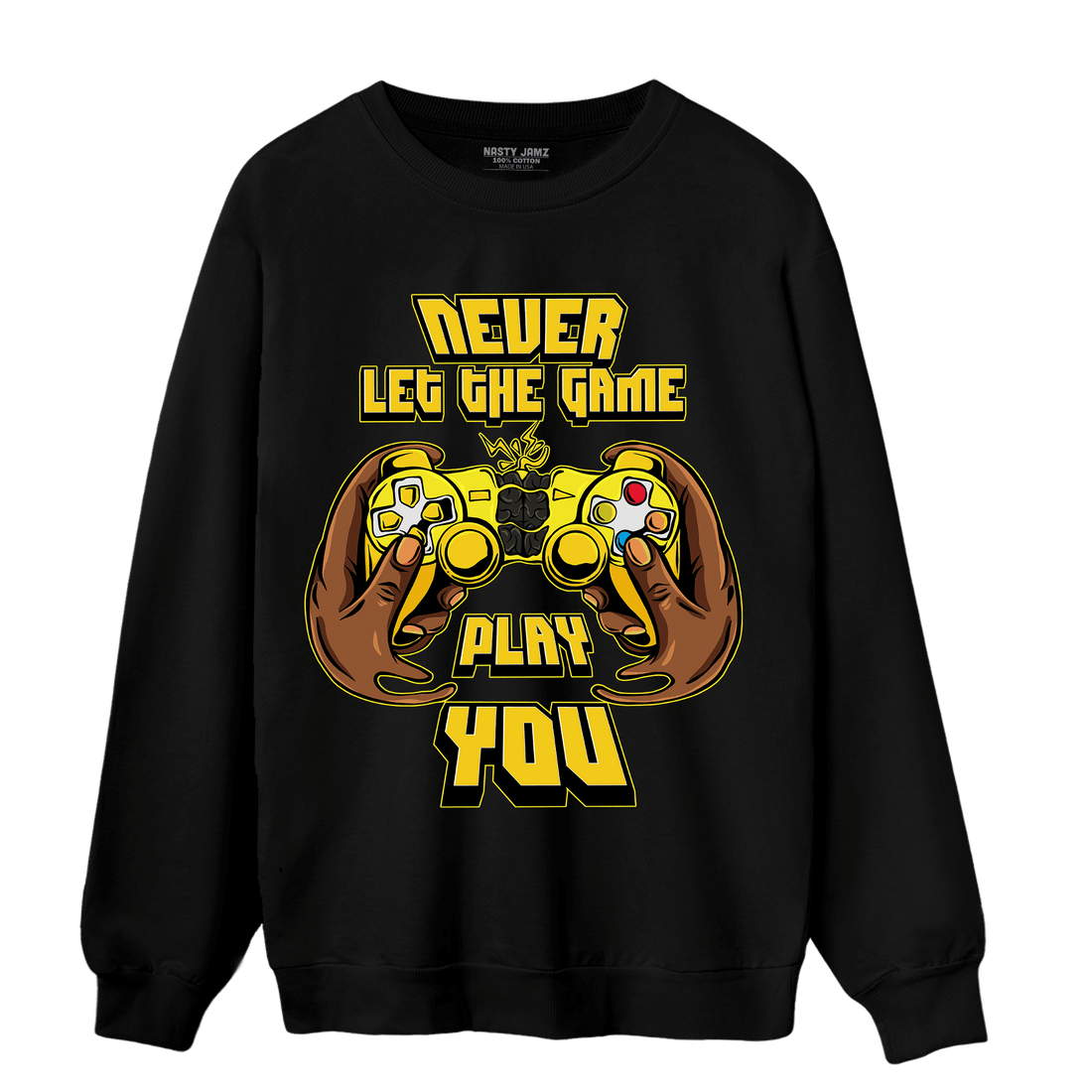 Vivid Sulfur 4s Sweatshirt Match The Game Changer - NastyJamz