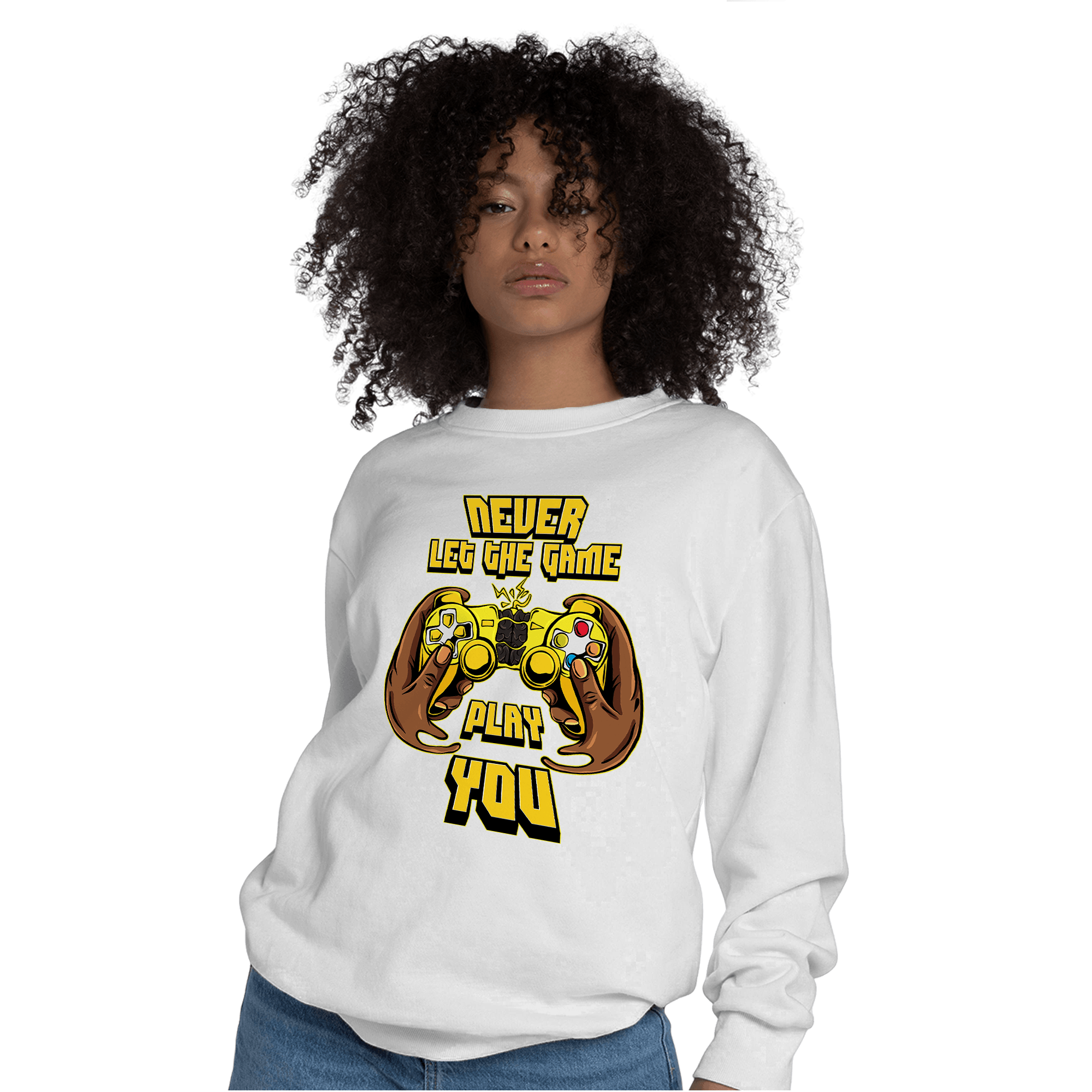 Vivid Sulfur 4s Sweatshirt Match The Game Changer - NastyJamz