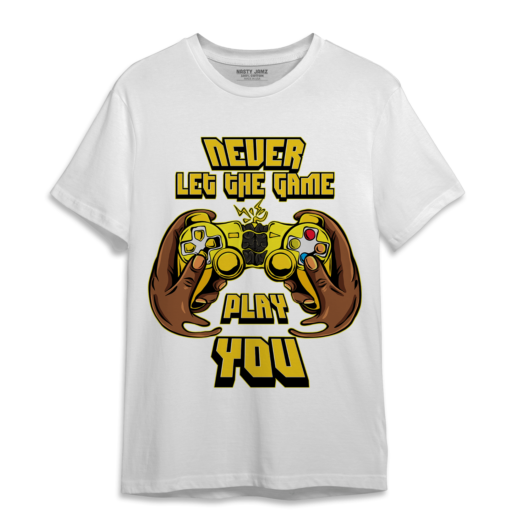 Vivid Sulfur 4s T Shirt Match The Game Changer - NastyJamz