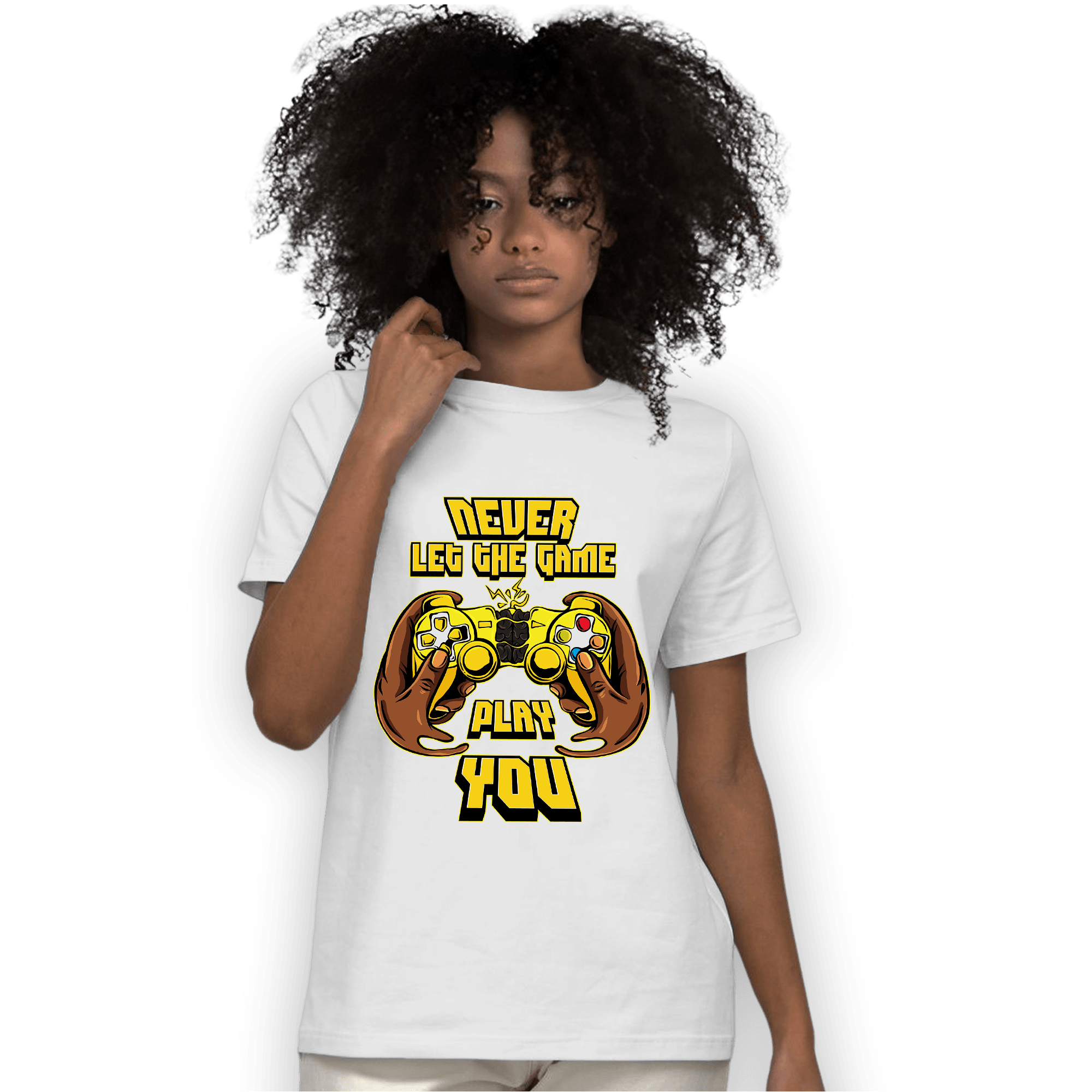 Vivid Sulfur 4s T Shirt Match The Game Changer - NastyJamz