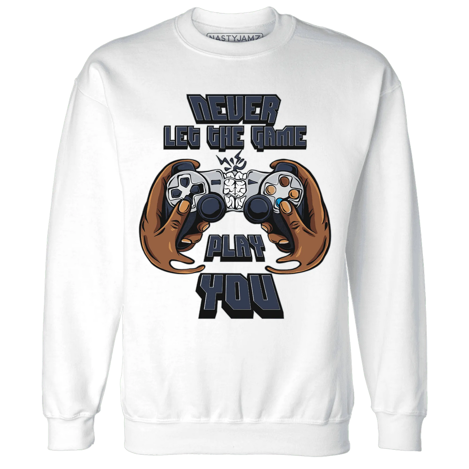 White-Navy-6s-Sweatshirt-Match-The-Game-Changer