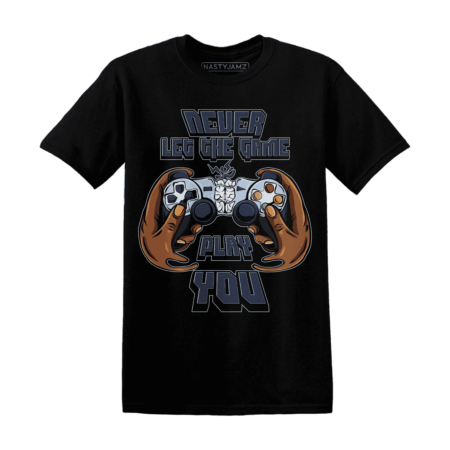 White-Navy-6s-T-Shirt-Match-The-Game-Changer
