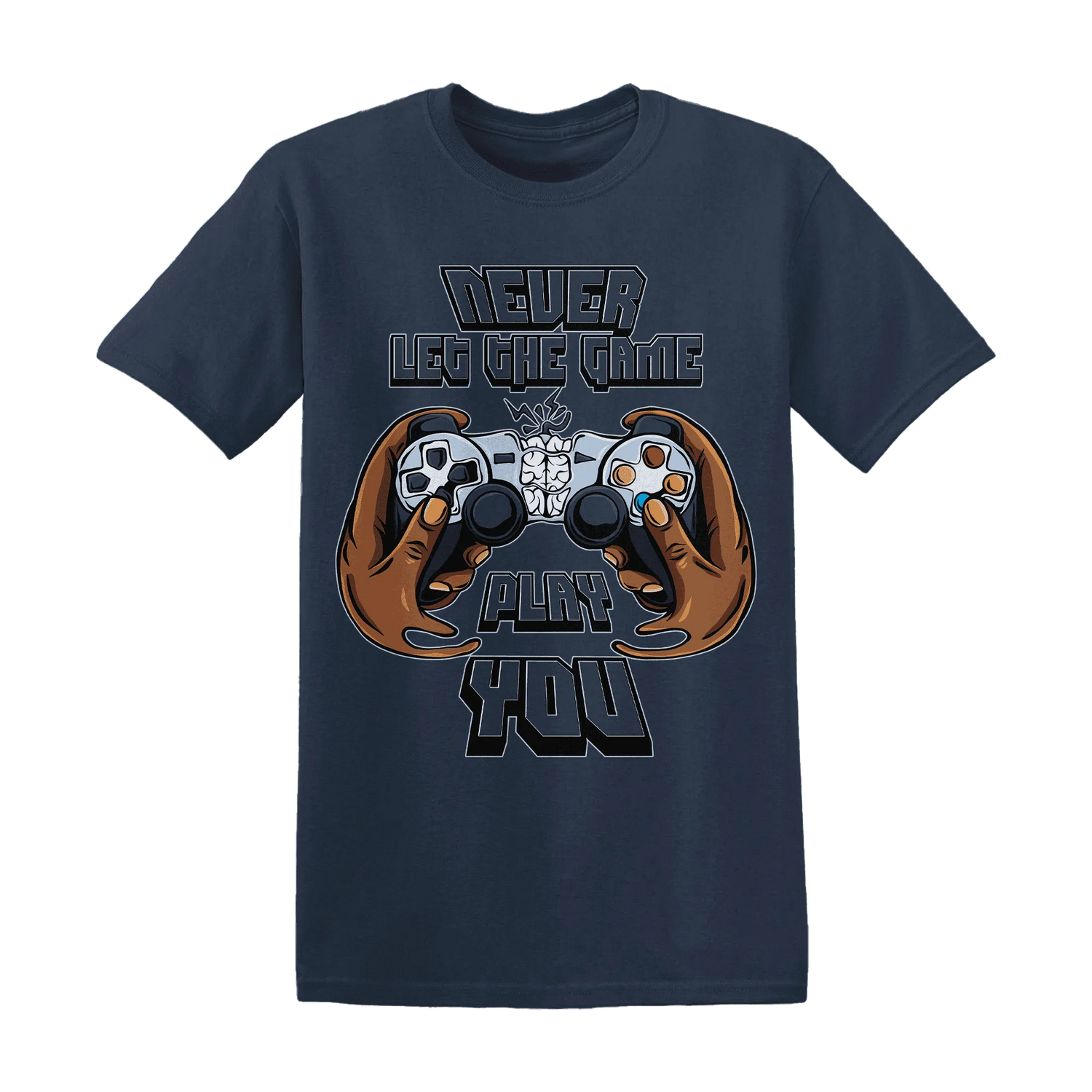 White-Navy-6s-T-Shirt-Match-The-Game-Changer