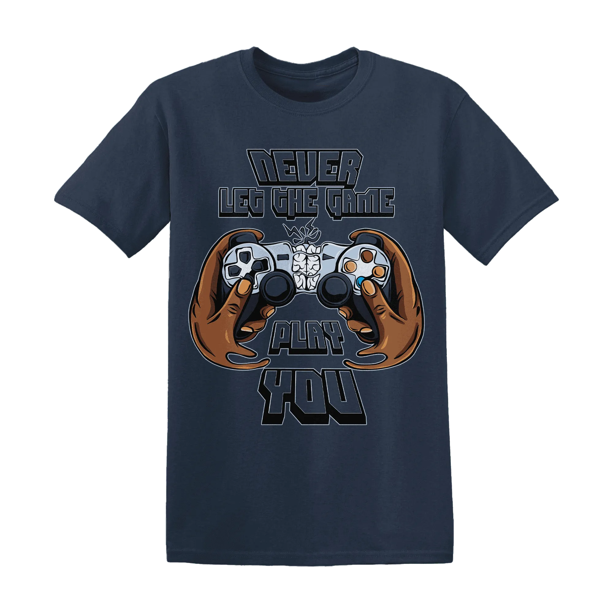 White-Navy-6s-T-Shirt-Match-The-Game-Changer