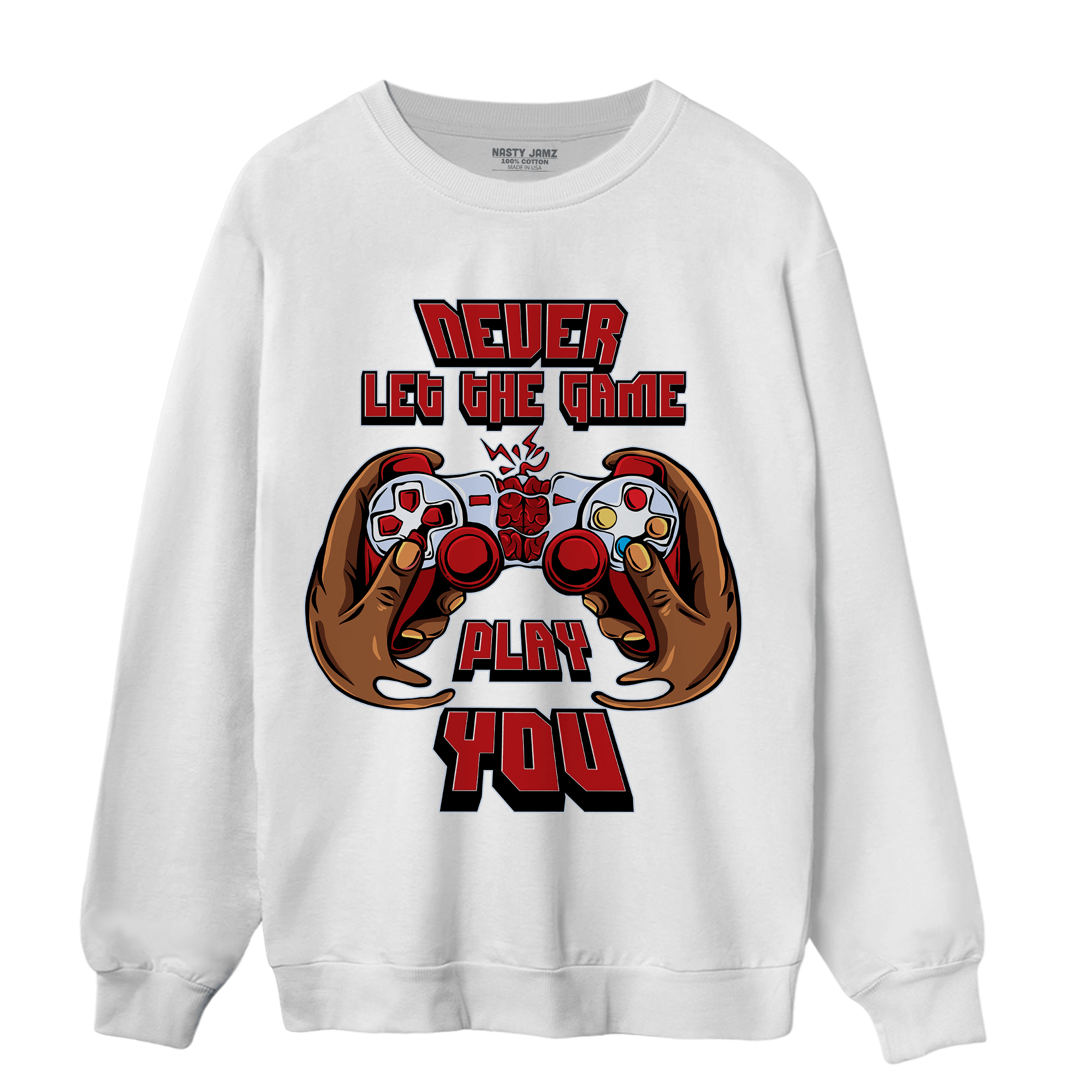 Cherry 11s Sweatshirt Match The Game Changer - NastyJamz