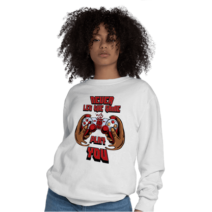 Cherry 11s Sweatshirt Match The Game Changer - NastyJamz